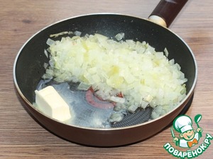 Блинный пирог с тунцом