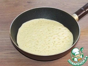 Блинный пирог с тунцом