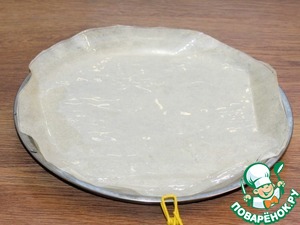 Блинный пирог с тунцом