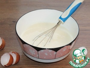 Блинный пирог с тунцом