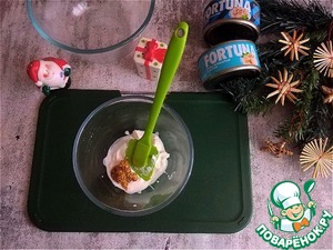 Большой запечённый "драник" с начинкой