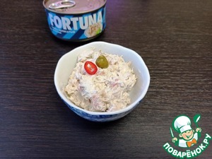 Бутерброды "Праздничные" с пикантным рыбным паштетом