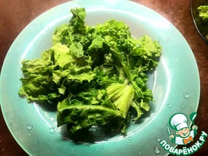 Цезарь с тунцом "Новогодний"