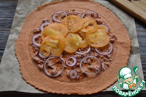 Томатная галета с тунцом Томатная галета с тунцом