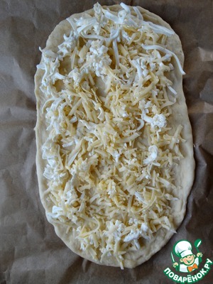 А-ля "Хачапури" с тунцом