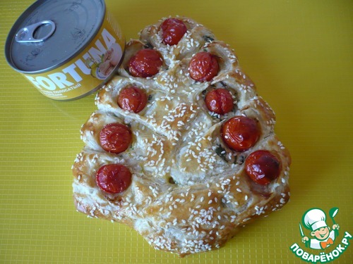 Рождественская елка из слоеного теста Рождественская елка из слоеного теста