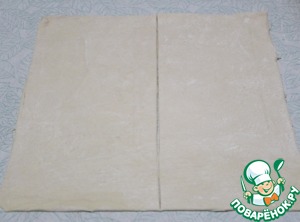 Слойки "Елочки" с тунцом Слойки "Елочки" с тунцом