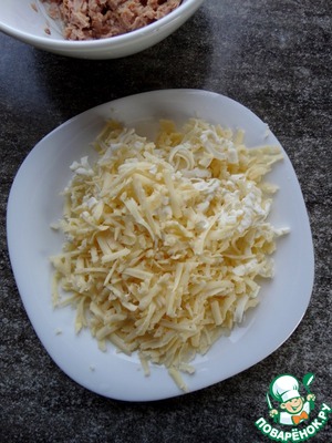 А-ля "Хачапури" с тунцом