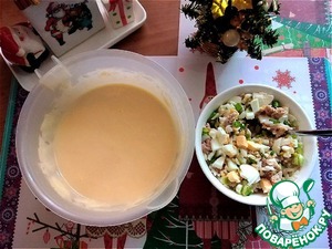 Пирог с начинкой из тунца