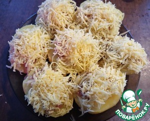 Фаршированный картофель в мундире