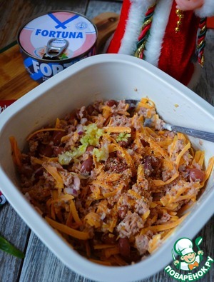 Фасолевый салат с тунцом "5 Минут"