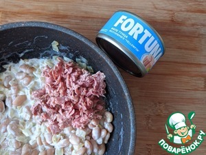 Гратен из фасоли и тунца Гратен из фасоли и тунца