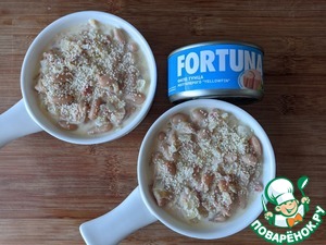 Гратен из фасоли и тунца Гратен из фасоли и тунца