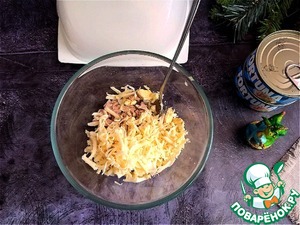 Кабачковая запеканка с тунцом