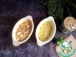 Кабачковая запеканка с тунцом