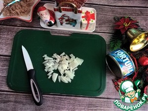 Картофельная запеканка с консервированным тунцом