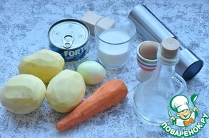 Картофельные розочки с тунцом Картофельные розочки с тунцом