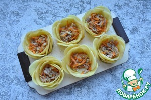 Картофельные розочки с тунцом Картофельные розочки с тунцом