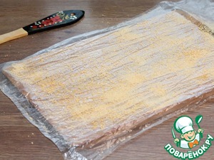 Картофельный рулет с консервированным тунцом Картофельный рулет с консервированным тунцом