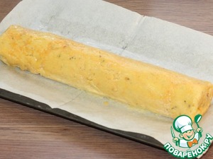 Картофельный рулет с консервированным тунцом Картофельный рулет с консервированным тунцом