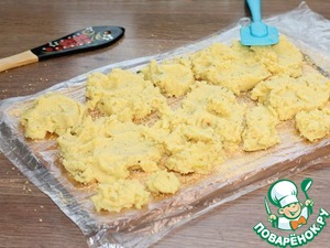 Картофельный рулет с консервированным тунцом Картофельный рулет с консервированным тунцом