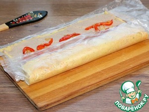 Картофельный рулет с консервированным тунцом Картофельный рулет с консервированным тунцом