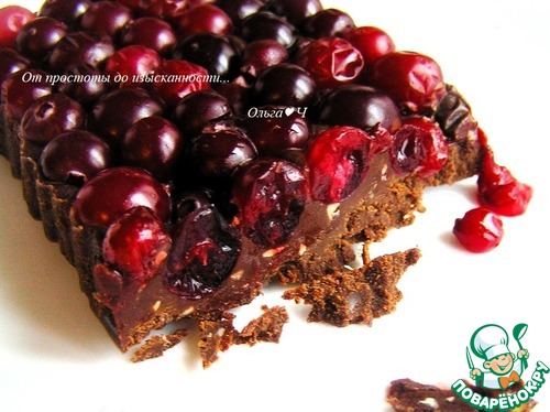 Клюква в шоколаде