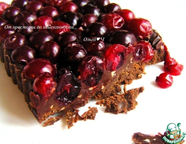 Клюква в шоколаде