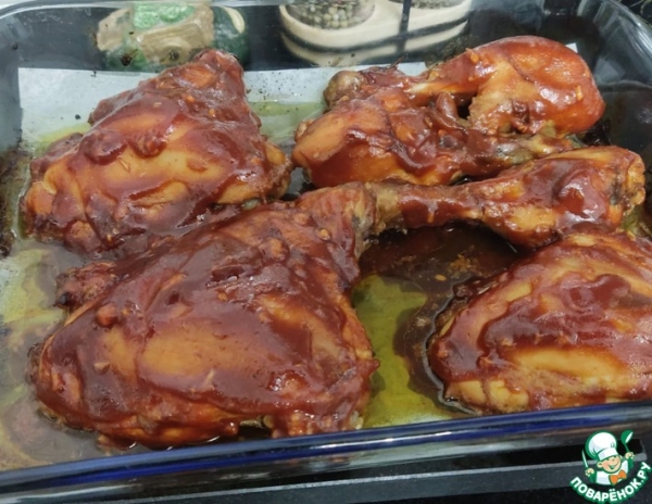 Куриные бёдра в духовке Куриные бёдра в духовке