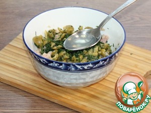 Мини-слойки с тунцом и оливками