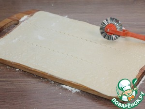 Мини-слойки с тунцом и оливками