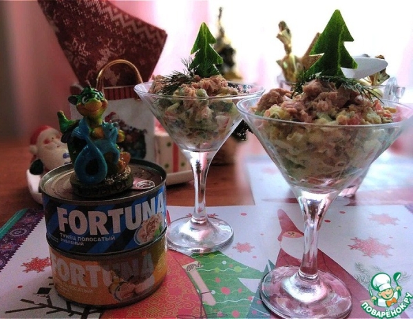 Оливье в год Зелёного Дракона Оливье в год Зелёного Дракона