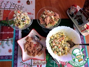 Оливье в год Зелёного Дракона Оливье в год Зелёного Дракона