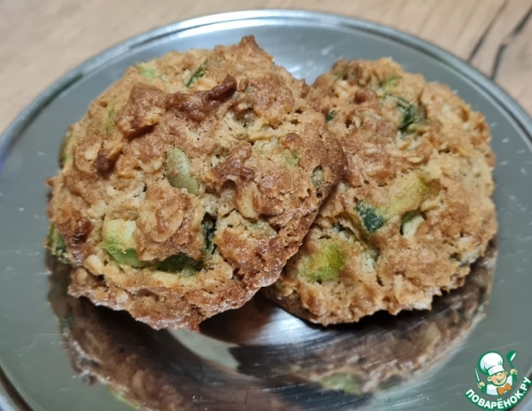 Овсяное печенье с цукатами