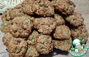 Овсяное печенье с цукатами