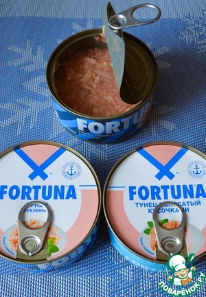 Паштет с тунцом и творожным сыром Паштет с тунцом и творожным сыром