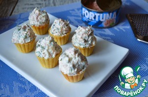 Паштет с тунцом и творожным сыром Паштет с тунцом и творожным сыром