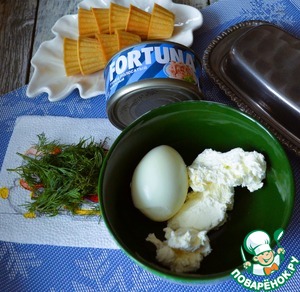 Паштет с тунцом и творожным сыром Паштет с тунцом и творожным сыром