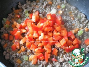 Паста торкио с рагу из ягненка