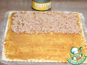 Подушечки из слоеного теста с начинкой Подушечки из слоеного теста с начинкой