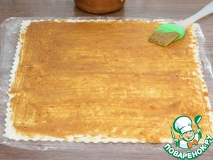 Подушечки из слоеного теста с начинкой Подушечки из слоеного теста с начинкой