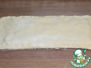 Подушечки из слоеного теста с начинкой Подушечки из слоеного теста с начинкой