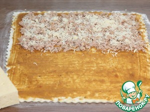 Подушечки из слоеного теста с начинкой Подушечки из слоеного теста с начинкой