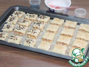 Подушечки из слоеного теста с начинкой Подушечки из слоеного теста с начинкой