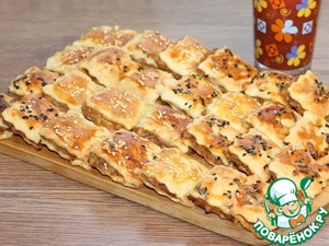 Подушечки из слоеного теста с начинкой Подушечки из слоеного теста с начинкой