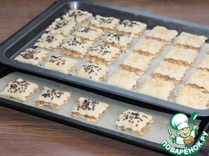 Подушечки из слоеного теста с начинкой Подушечки из слоеного теста с начинкой