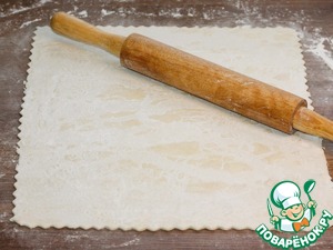 Подушечки из слоеного теста с начинкой Подушечки из слоеного теста с начинкой