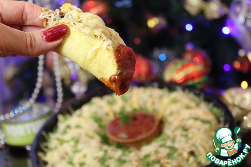 Разборный закусочный пирог