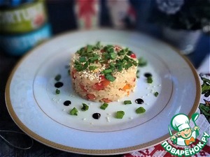 Рис с тунцом и овощами Рис с тунцом и овощами