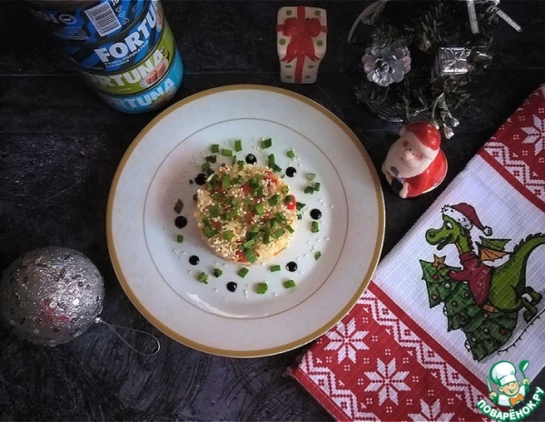 Рис с тунцом и овощами Рис с тунцом и овощами